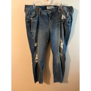 Torrid jeans distressed size 18